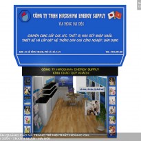 Thiết Kế Nội Thất Showroom Trưng Bày Bếp Gas - Hiroshima